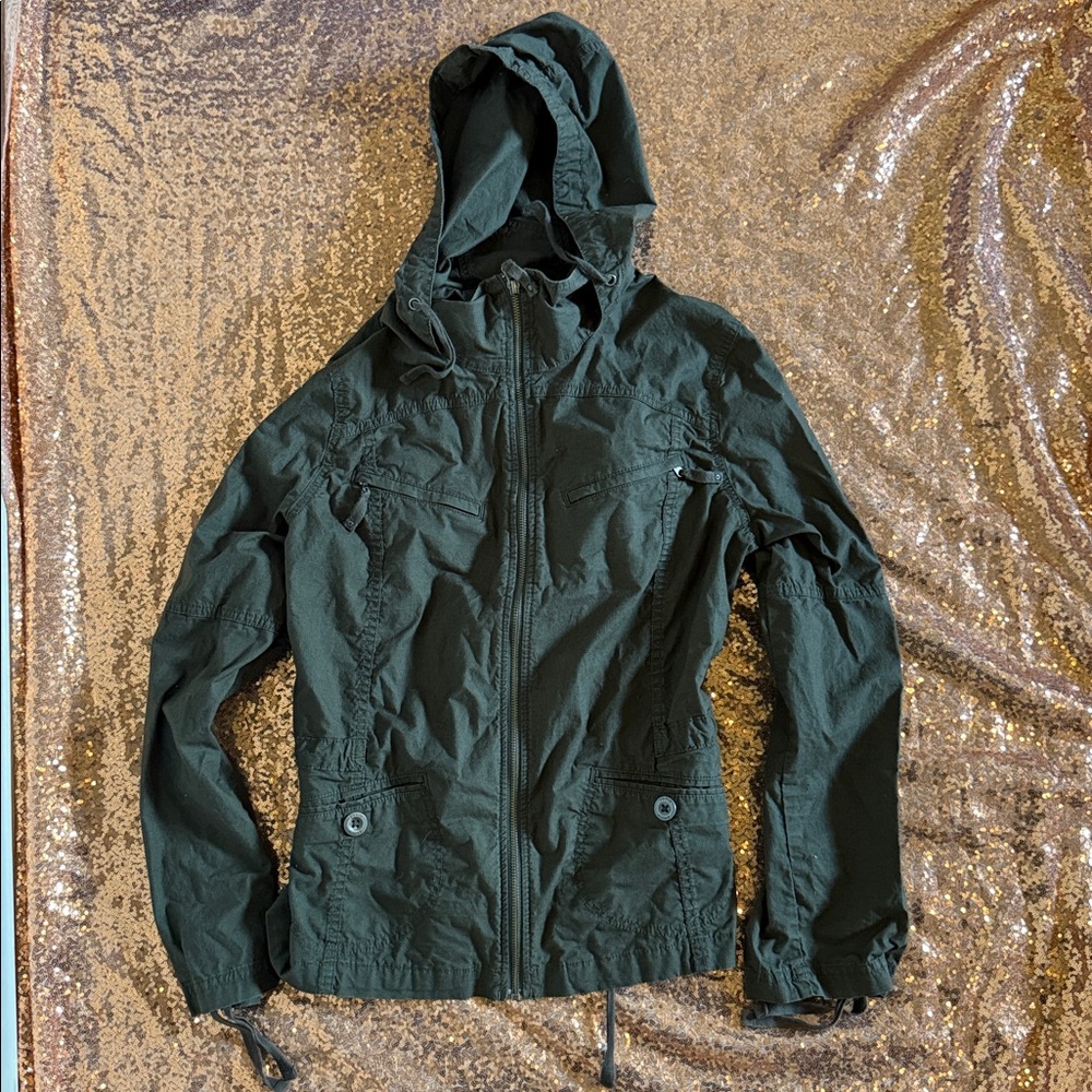 Women’s Large Army Style Green Jacket by Eddie Bauer
